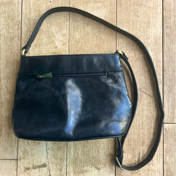 Cellini Leather Crossbody Bag Black - Picture 5 of 8